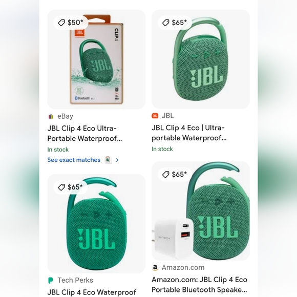 NWT! JBL Clip 4 Bluetooth Speaker - Picture 9 of 9